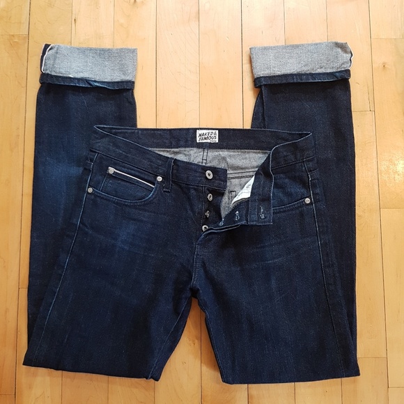 SOLD! Naked & Famous Mens Jeans Japanese Selvedge - Picture 3 of 8